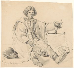 Seated Croatian Onion Seller