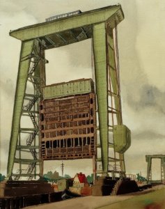 Lock, Friedrichsfeld by Carl Grossberg
