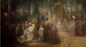 The Coronation of King Gustav III of Sweden (1746-92)