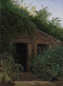 An Overgrown Mineshaft by Carl Gustav Carus