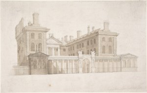 The Old Admiralty in London by Carl Gustav Carus