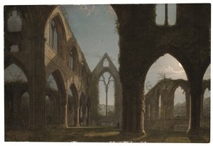 Tintern Abbey by Carl Gustav Carus