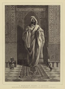 A Mugharibee Bedawee at Devotion