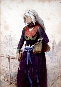 A Nun in Bavaria by Carl Haag