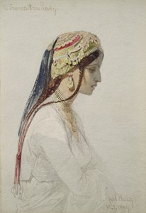 A Samaritan Lady, 1859 by Carl Haag