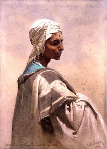 Auwatt, a Servant at the Convent of Sinai by Carl Haag