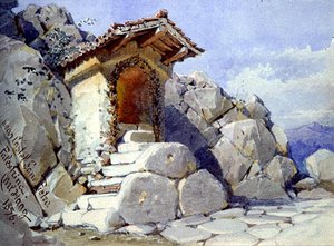Madonnaletta Near Castel San Pietro, Palestrina, Sabine Hills by Carl Haag