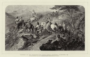 Morning in the Highlands, the Royal Family ascending Lochnagar, 1853