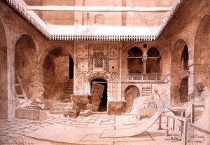 The Chan Chaleel Carpet Bazaar in Cairo