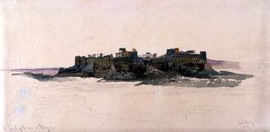 The Temple of the Sun at Palmyra by Carl Haag