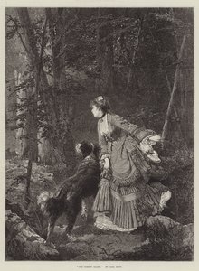 The Forest Glade by Carl Heinrich Hoff