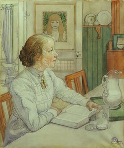 My Eldest Daughter by Carl Larsson