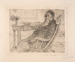 My Father Olof Larsson (1903) by Carl Larsson