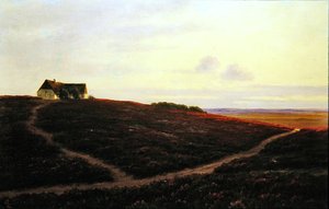 A Cottage in Jutland by Carl Locher