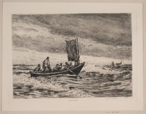 Fishing Boat in the Surf