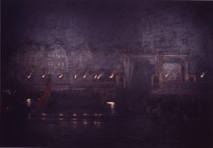 Funeral of Frederik VII on December 2, 1863 by Carl Locher