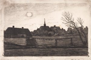 Hornbæk Church, Summer Evening