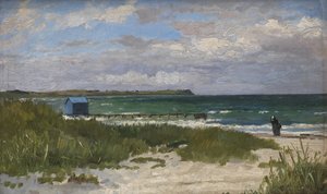 Coastal Landscape. Hornbæk by Carl Locher