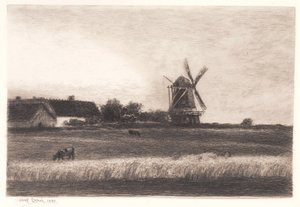 The Mill by Carl Locher