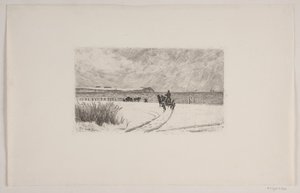 Winter Day at Hornbæk by Carl Locher