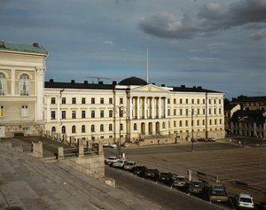 Senate Building, Helsinki, Finland by Carl Ludwig Engel