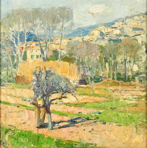 Cagnes by Carl Moll