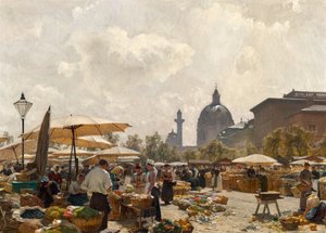 The Naschmarkt in Vienna