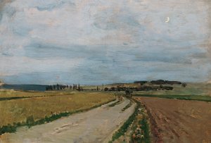 Mood Study Evening, Michelhausen (Plankenberg) by Carl Moll