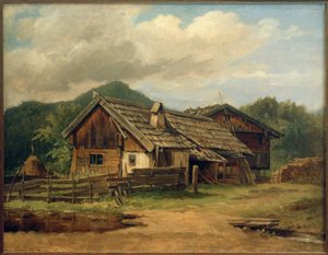 C. Morgenstern, Farmhouses in Schlehdorf