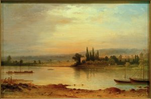 C. Morgenstern, View of the East End of Sachsenhausen by Carl Morgenstern