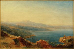 C. Morgenstern, Coast of Amalfi by Carl Morgenstern