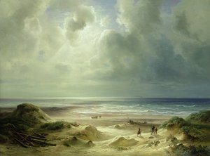 Dune by Helgoland, Tranquil Sea