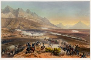 Battle of Buena Vista by Carl Nebel