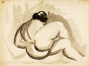 Female Nude by Carl Newman