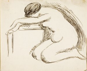 Female Nude on Knees