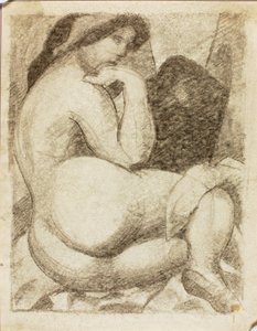 Reclining Female Nude by Carl Newman
