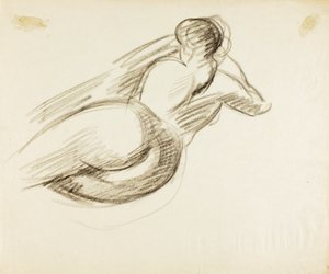 Reclining Female Nude, Back View