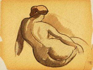 Reclining Nude by Carl Newman