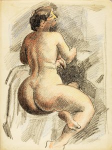Seated Female Nude