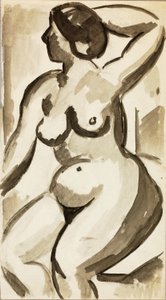 Seated Female Nude