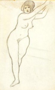 Standing Female Nude