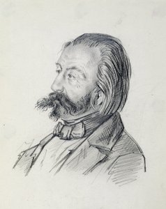 Portrait of the Dembriste (or Decabriste) by Carl Peter Mazer