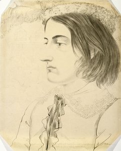 Ludwig Simon, Theological Student, 1816 by Carl Philipp Fohr