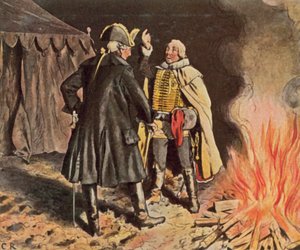 In the Bunzelwitz Camp, September 1761