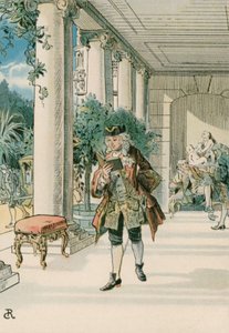 Frederick the Great (1712-1786) in Rheinberg