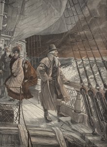 On the Deck of a Ship by Carl Rohling