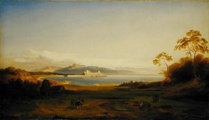 Bay and Harbour in Corfu