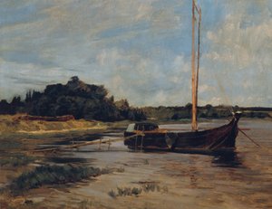 Sailing Ship on the Havel by Carl Schuch
