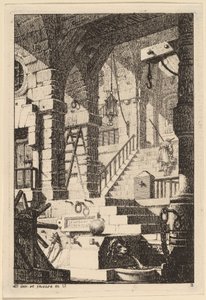 Fantasy of an Antique Prison by Carl Schütz
