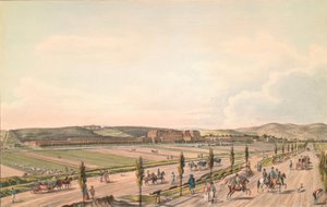 General View of the K.K. Schönbrunn Palace by Carl Schütz